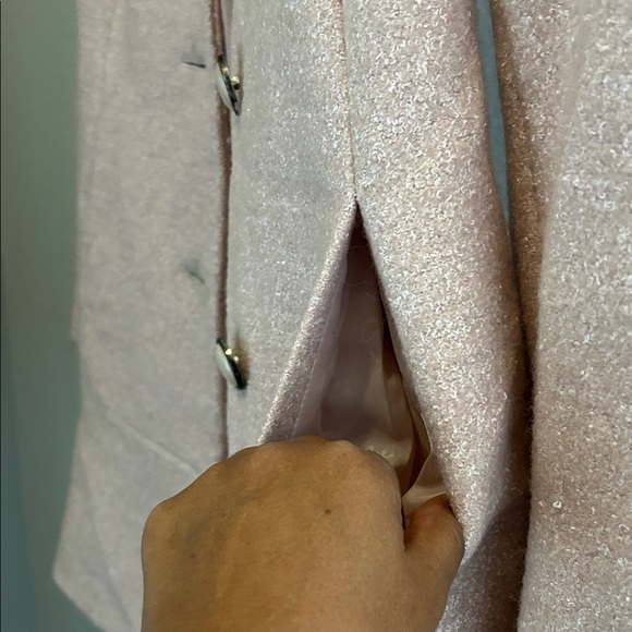 Kensie Women's Light Pink Trench Coat XS - Picture 5 of 10